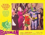 Burgess Meredith, Cesar Romero, Burt Ward, Adam West, Frank Gorshin, and Lee Meriwether