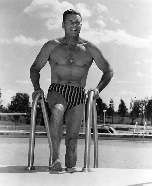 Western Trails Stars of the Silver Screen - Remembering actor BUSTER CRABBE  (1908 – 1983), who was born on February 7th. He starred in a number of  popular films in the 1930s