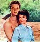 Johnny Sheffield and Karen Sharpe