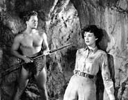 Johnny Sheffield and Karen Sharpe