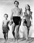 Lex Barker, Dorothy Hart, and Tommy Carlton