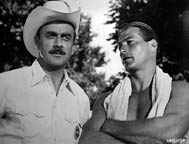 John Dehner and Lex Barker