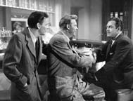 Frank Sinatra, Alex Nicol, and Raymond Burr