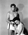 Audie Murphy and Barbara Rush