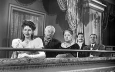 Arlene Dahl, Alan Hale, Sara Allgood, George Tobias, and George O'Brien