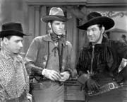 Robert McClung, George Shelley and Johnny Mack Brown