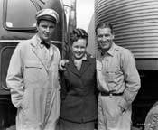 Pat Phelan, Nanette Parks, and Richard Arlen