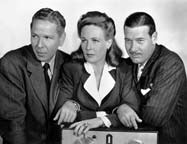 Roger Pryor, Wendy Barrie, and Richard Arlen