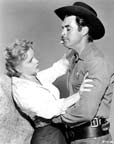 Anne Francis and Rory Calhoun