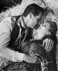 Rory Calhoun and Corinne Calvet