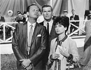 Ralph Meeker, Ty Hardin and Suzanne Pleshette