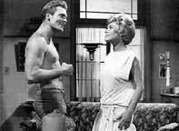 Ty Hardin and Glynis Johns