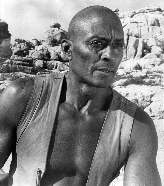 Woody Strode at Brian's Drive-In Theater
